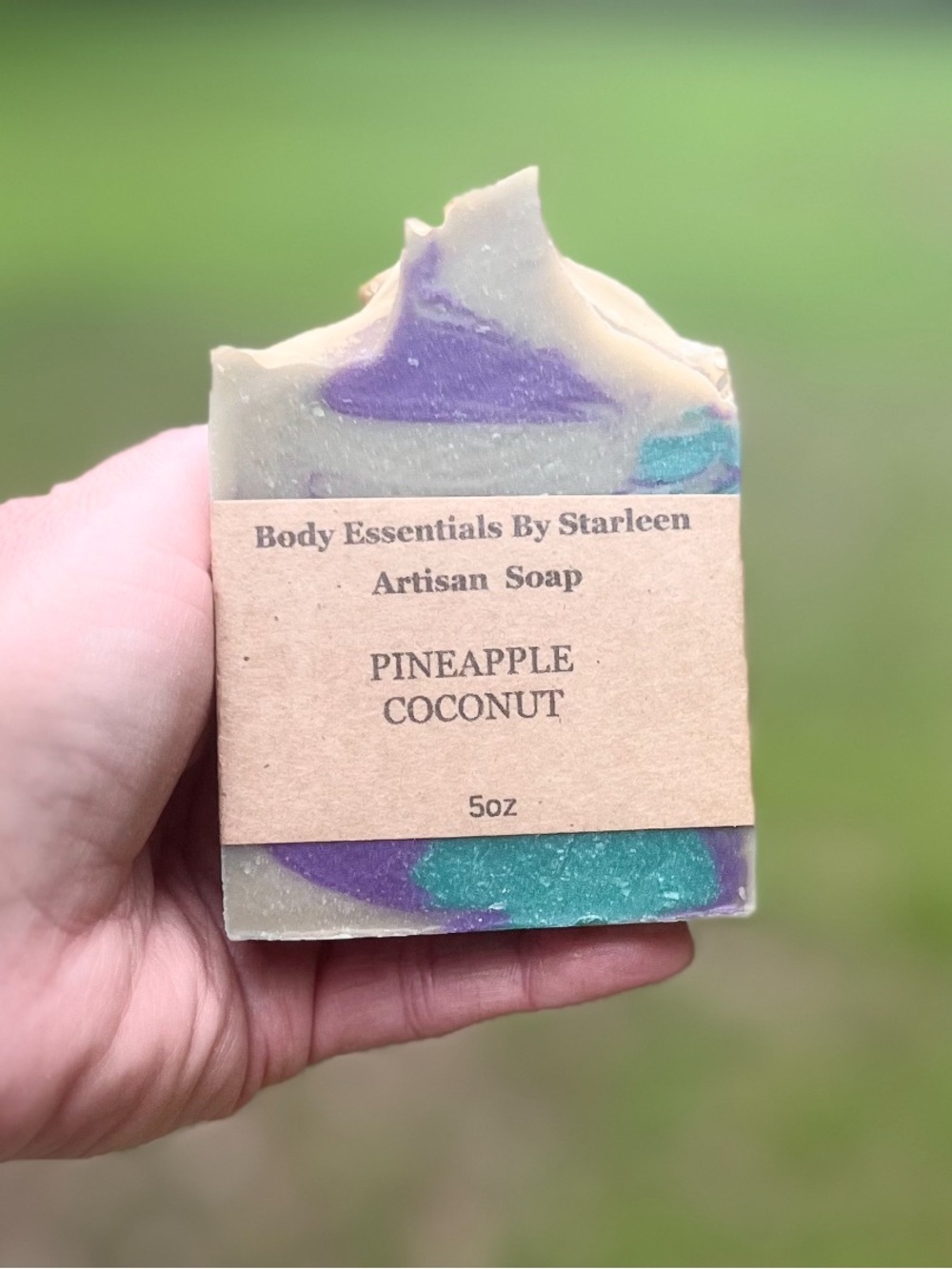 Hand Crafted - Artisan Soap - Pineapple Coconut